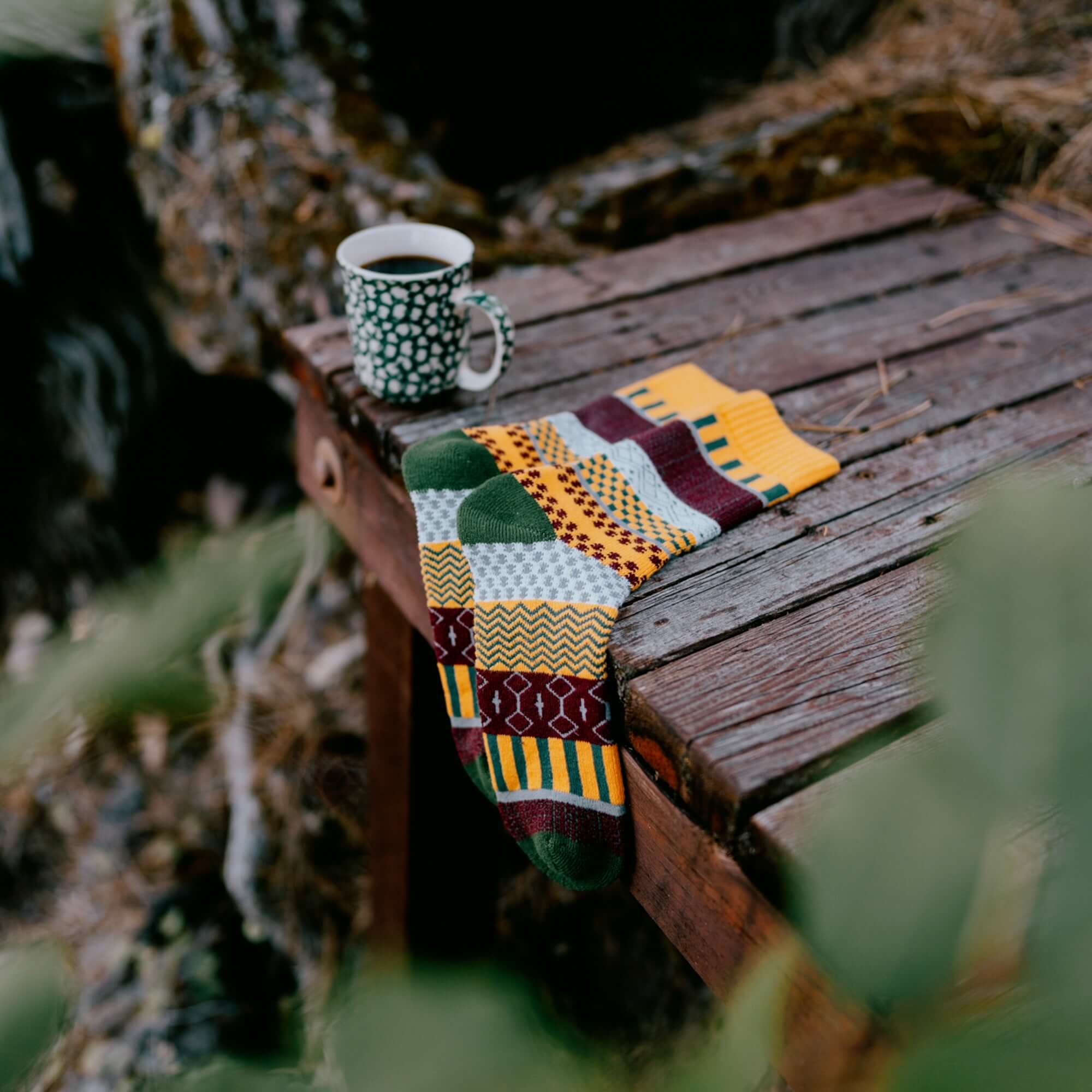 Polar Star Svea Nordic Warm Crew Socks – Inspired by Viking Heritage