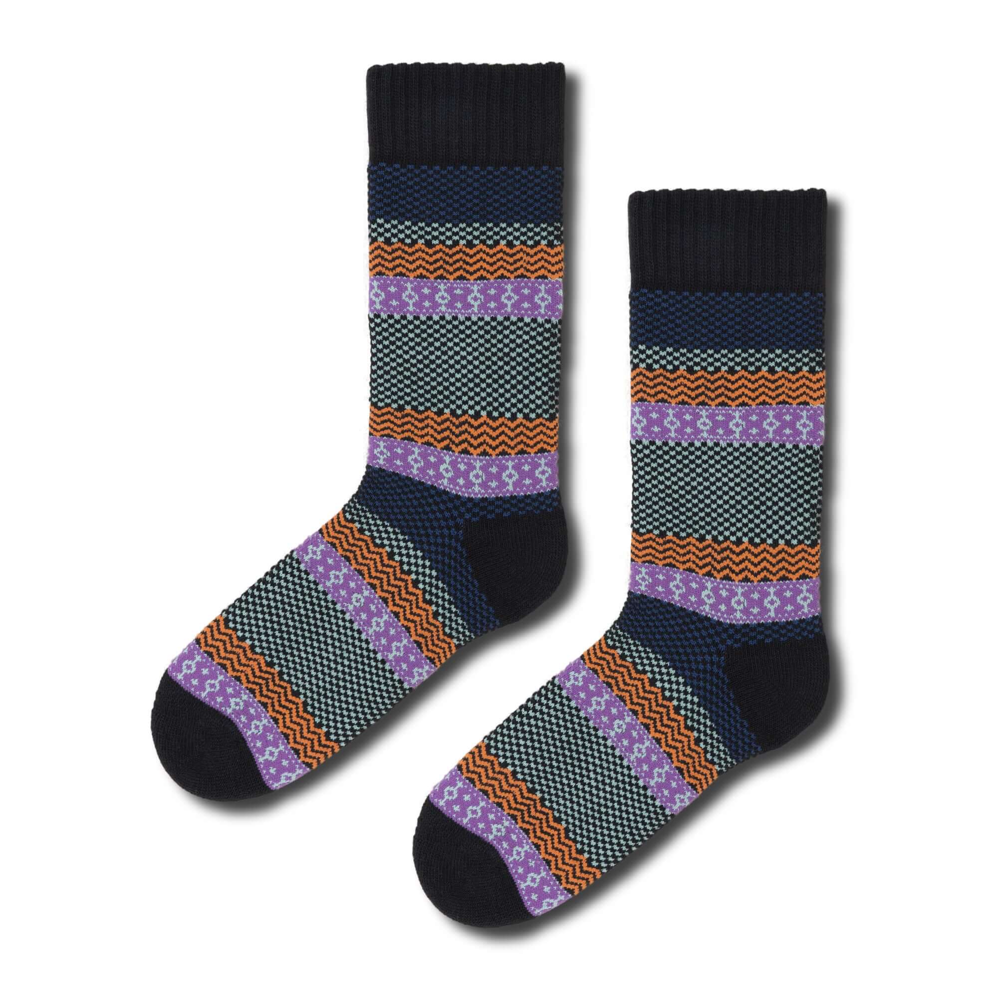 Polar Star Tore Nordic Warm Crew Socks – Classic Checkerboard Style