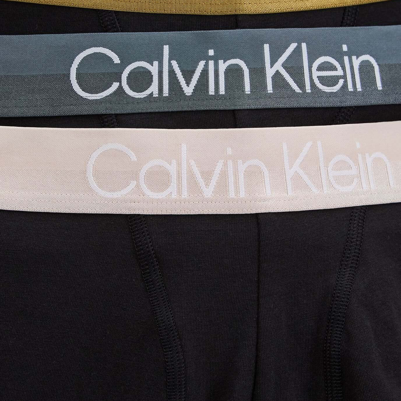 Calvin Klein 3 Pack Modern Structure Trunk - Black - Multi