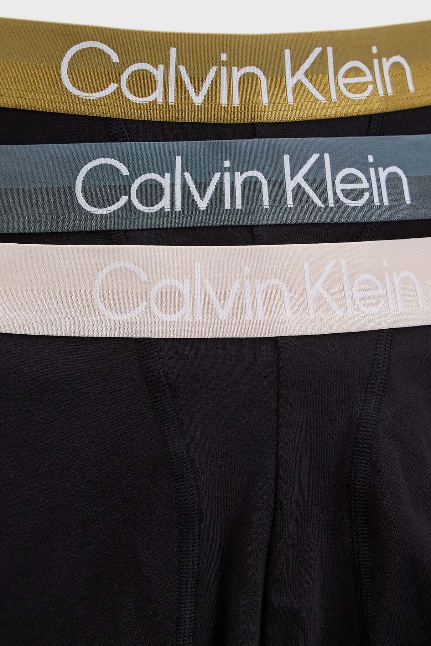 Calvin Klein 3 Pack Modern Structure Trunk - Black - Multi