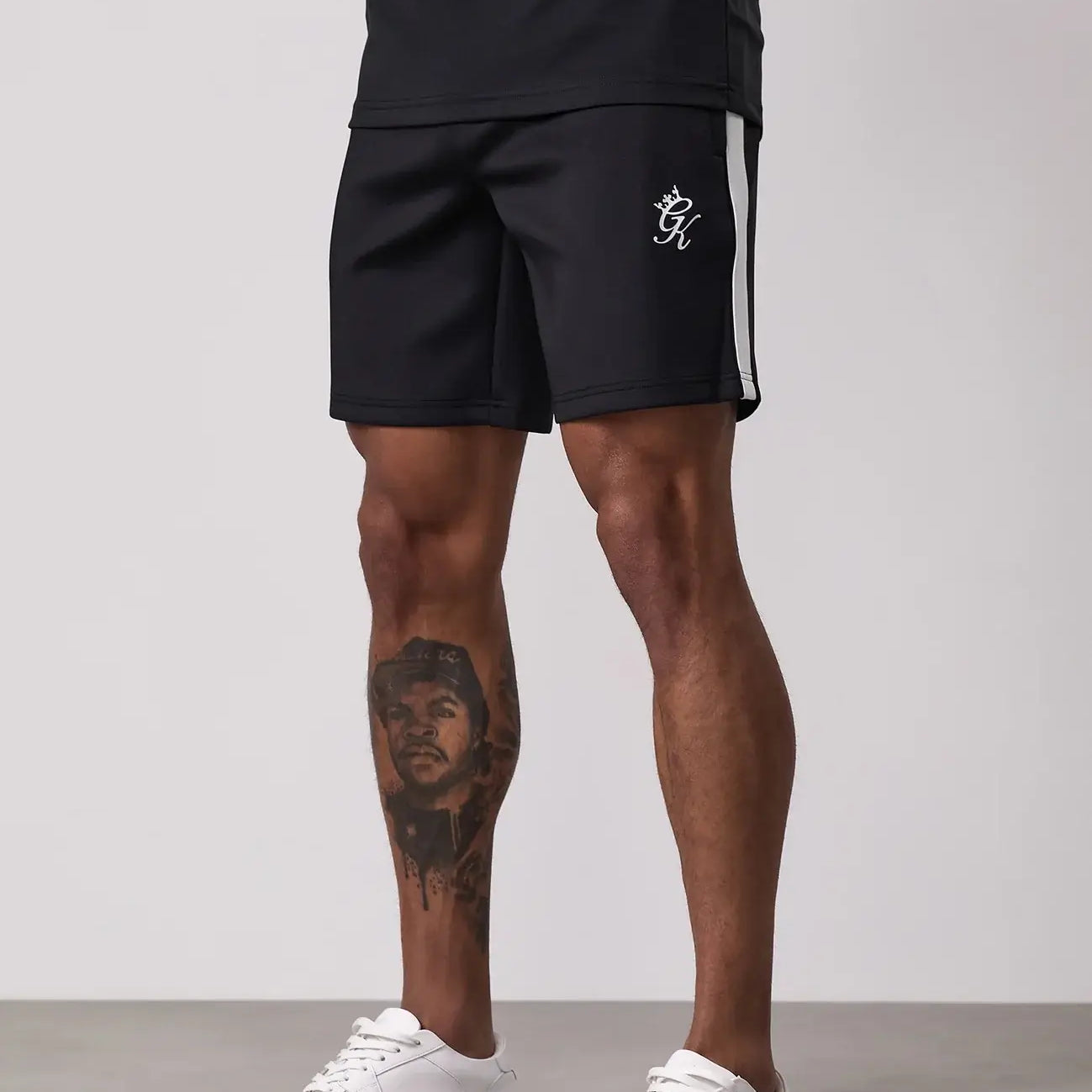 Gym King Core Plus Poly Short - Black