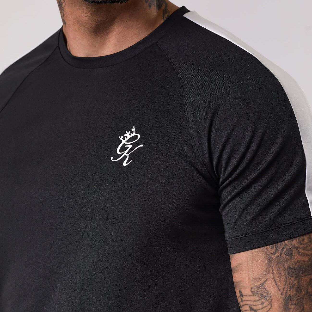 Gym King Core Plus Poly Tee - Black T-shirt