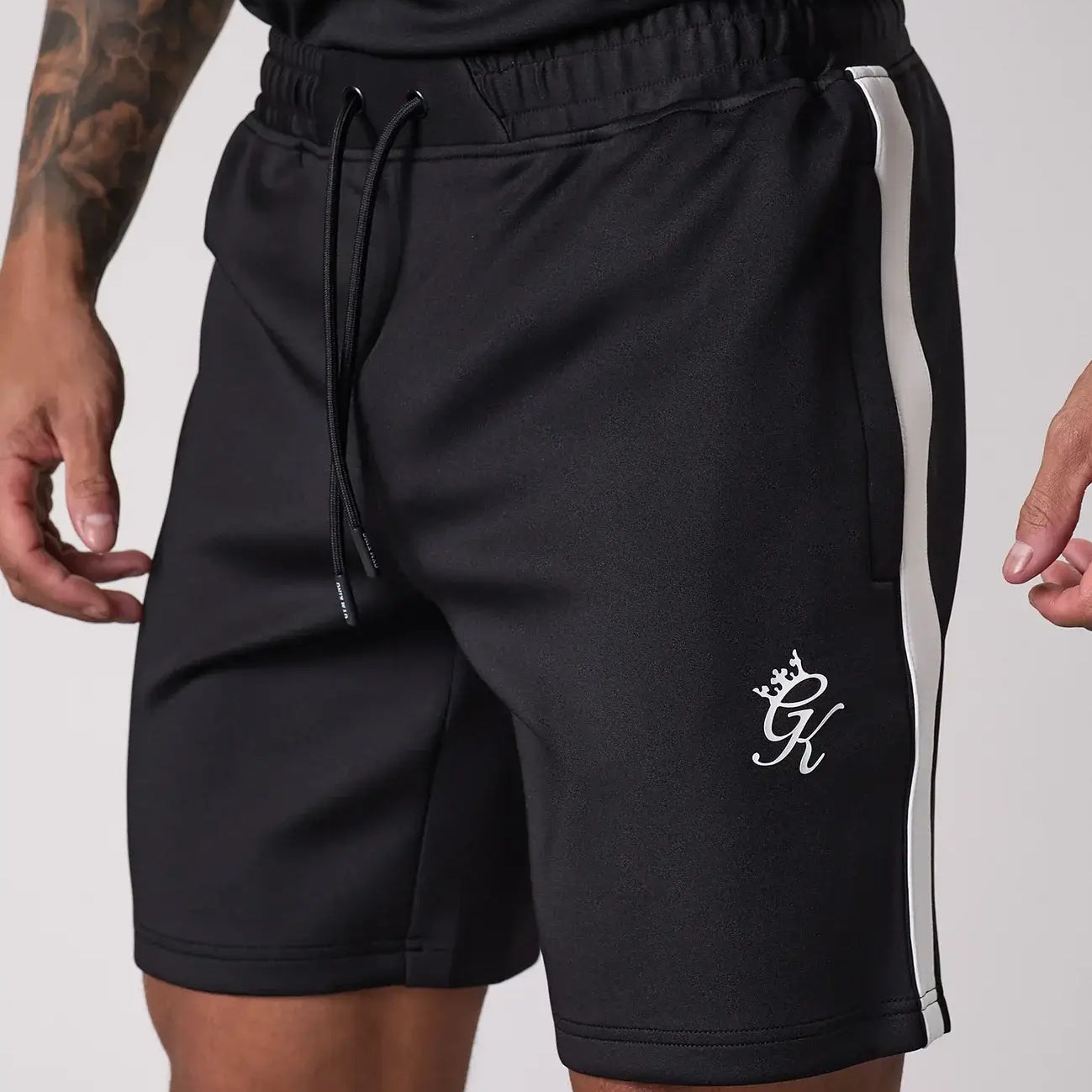 Gym King Core Plus Poly Short - Black