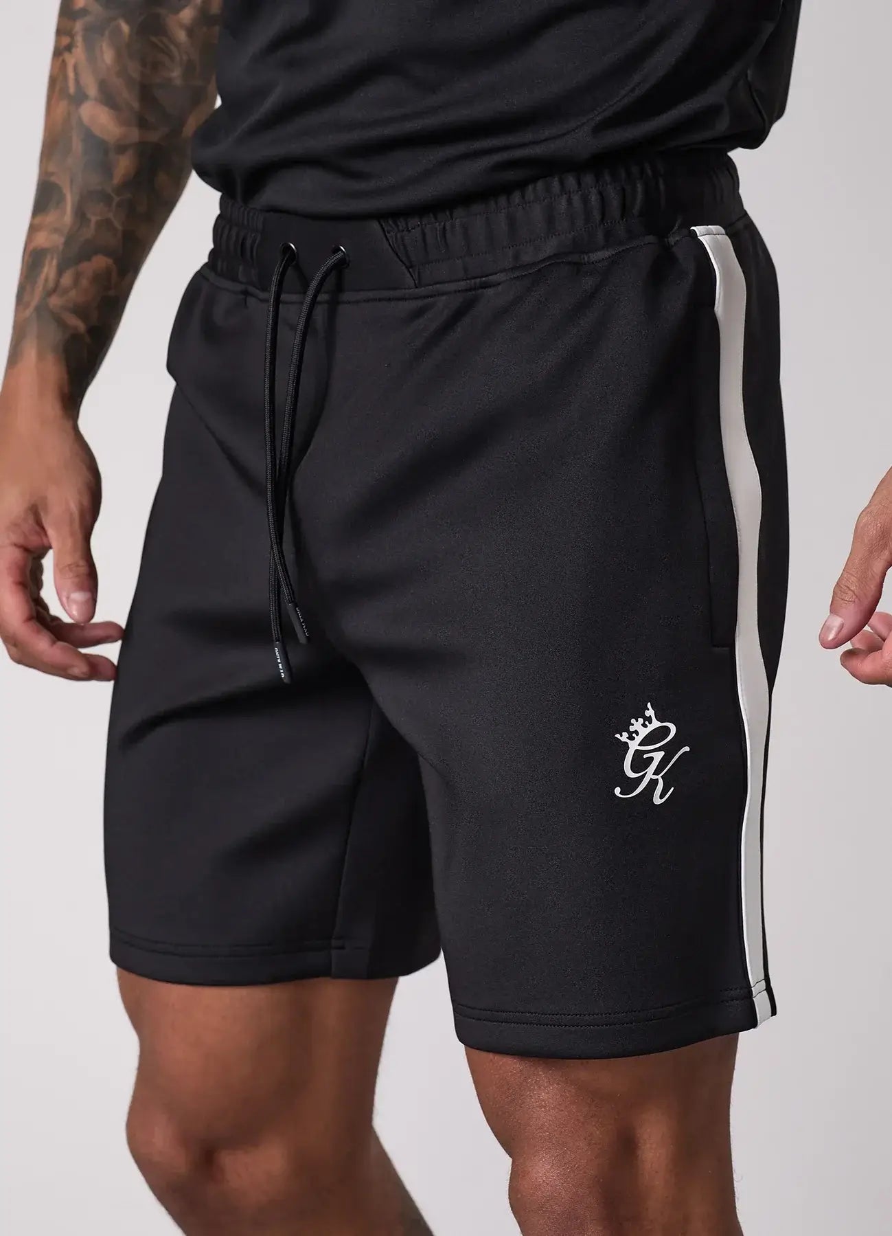 Gym King Core Plus Poly Short - Black