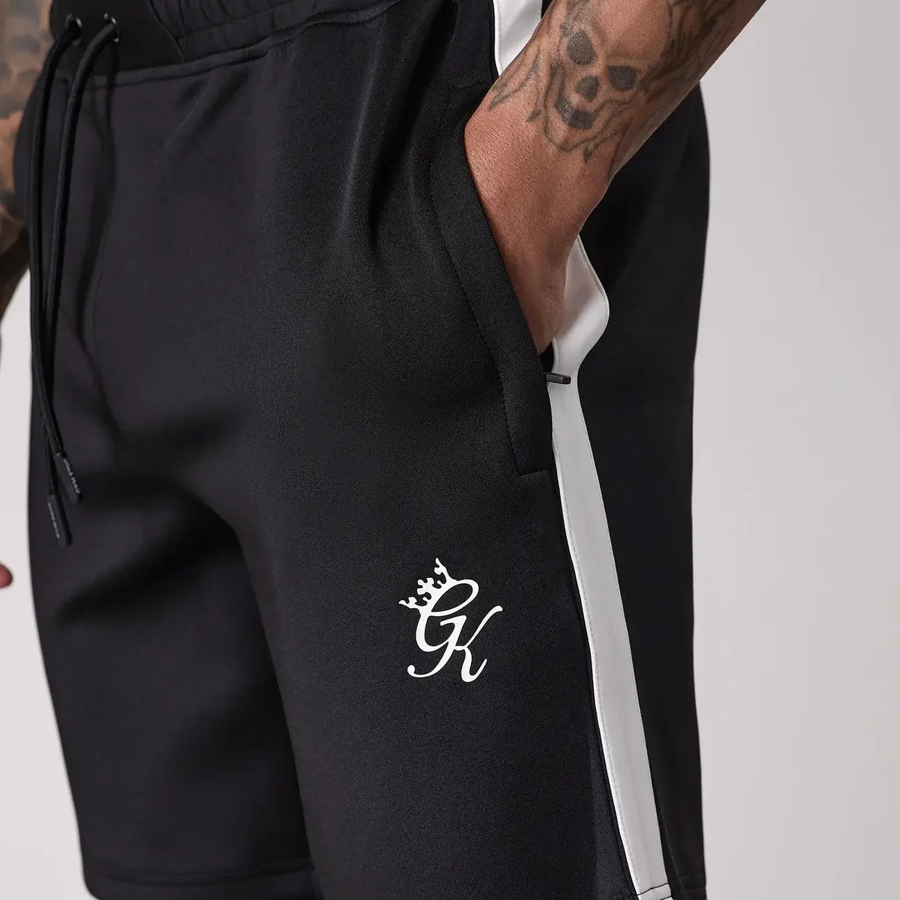 Gym King Core Plus Poly Short - Black