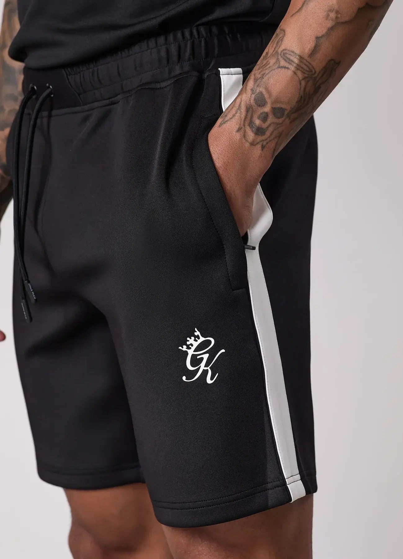 Gym King Core Plus Poly Short - Black