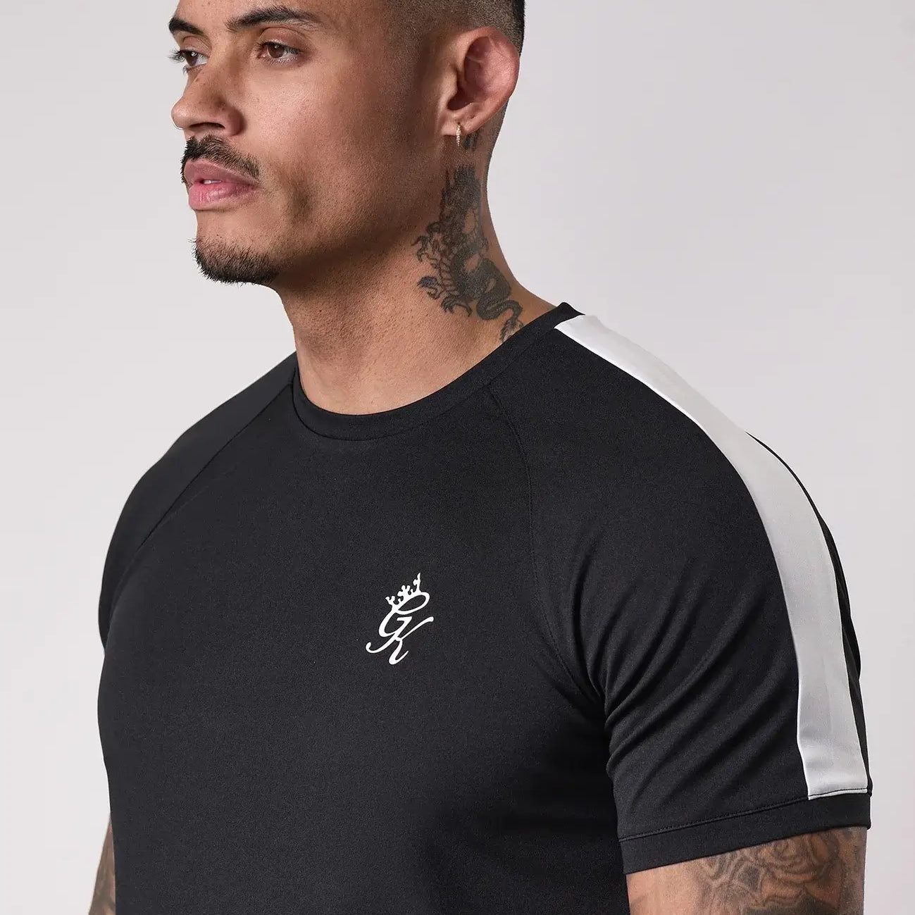 Gym King Core Plus Poly Tee - Black T-shirt