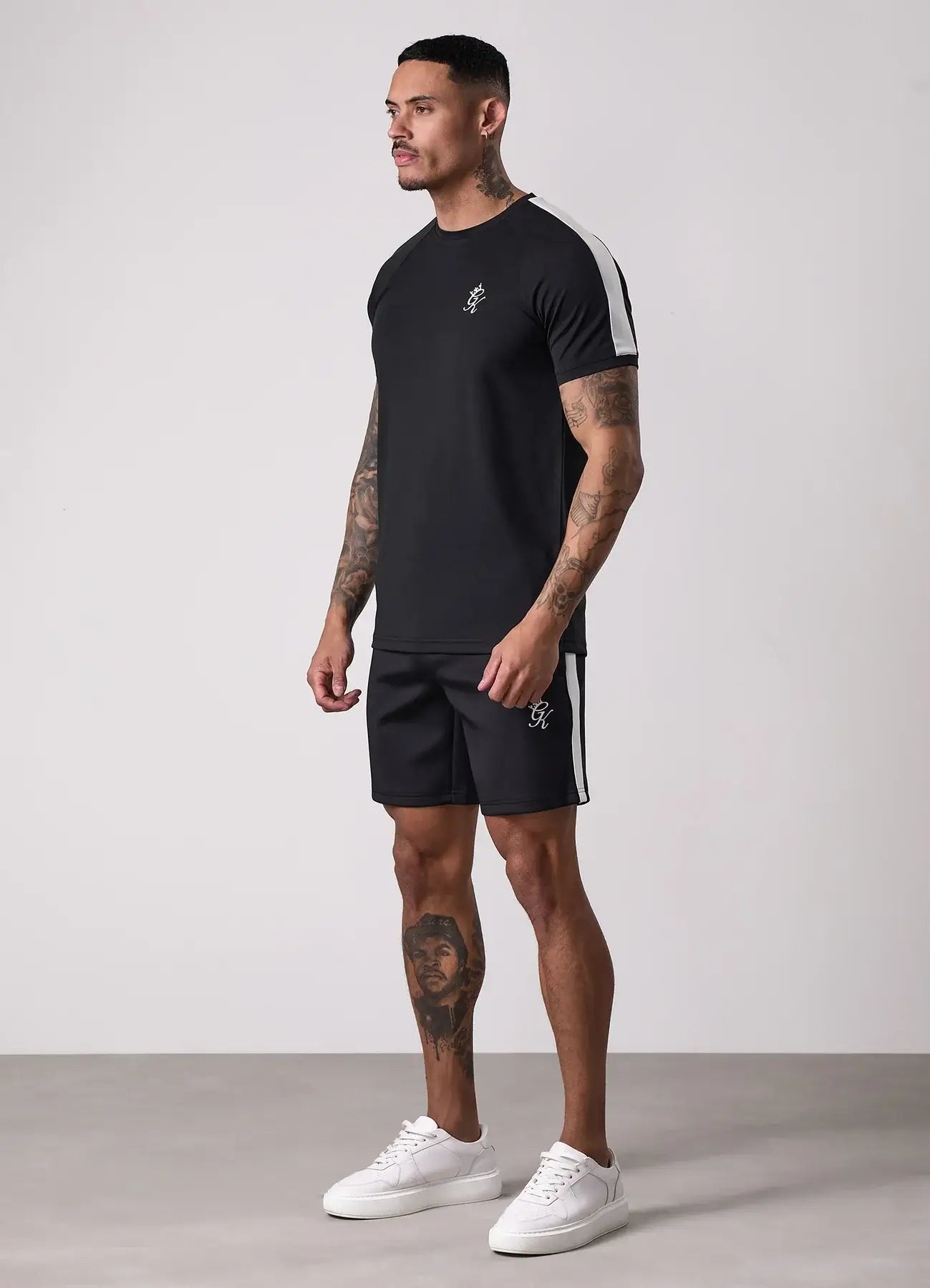 Gym King Core Plus Poly Short - Black