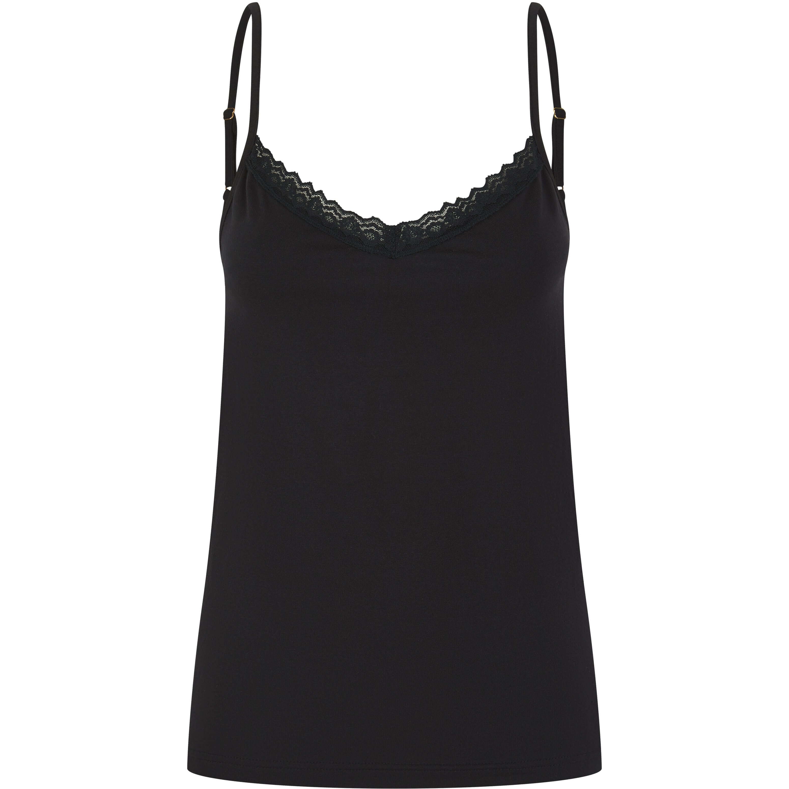 Ted Baker Quinn 2-Pack Camisole Tops – Jet Black & Bright White Cami