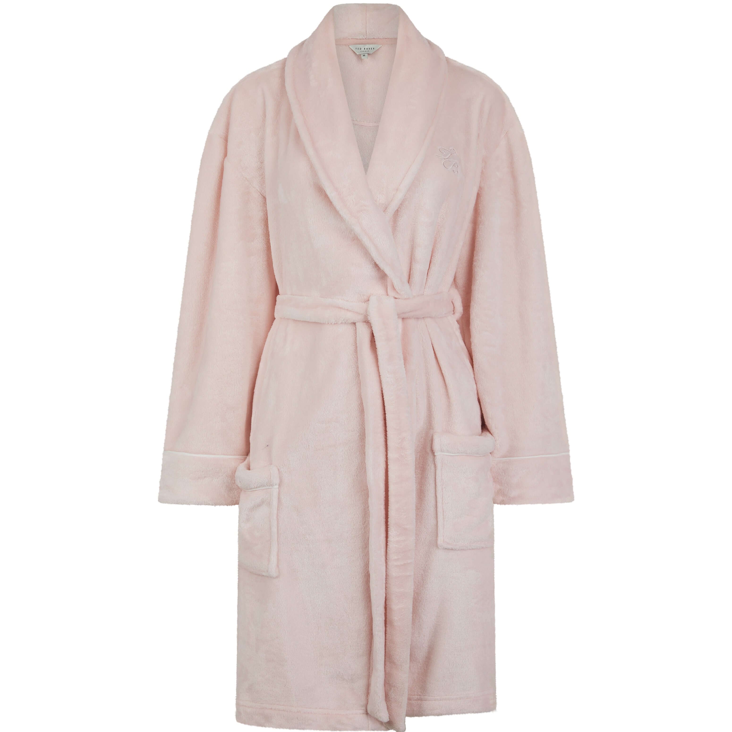 Ted Baker Rachel Fluffy Women Dressing Gown – Pink Dogwood