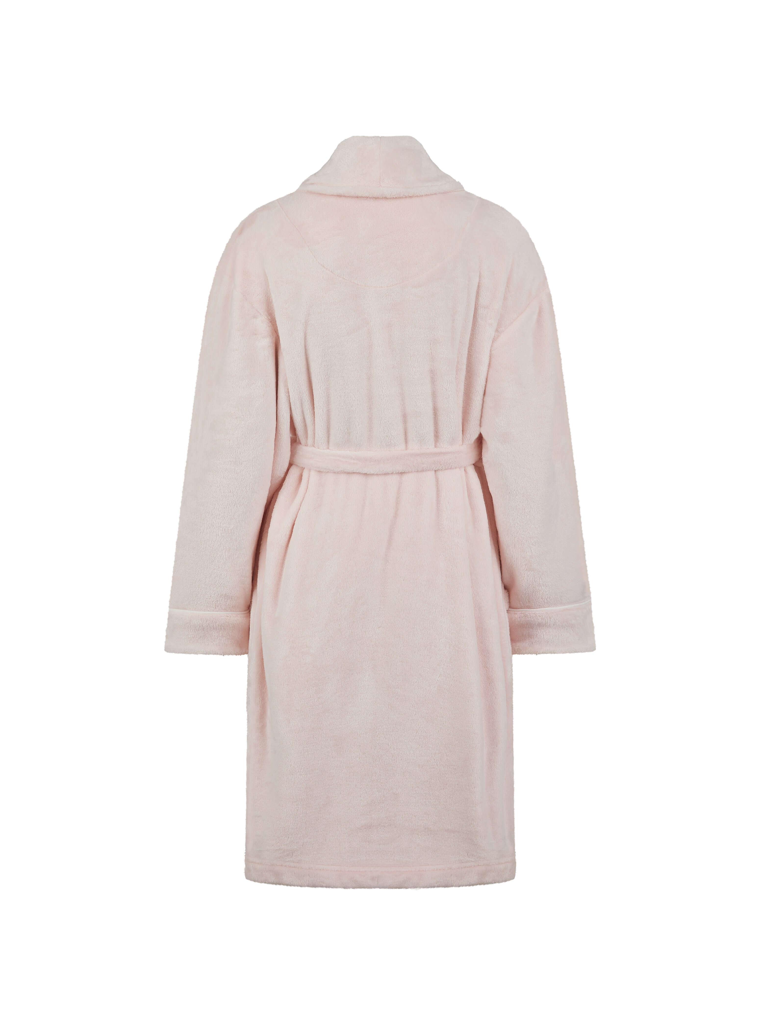 Ted Baker Rachel Fluffy Women Dressing Gown – Pink Dogwood