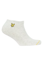 Lyle & Scott 5 Pack Ankle Socks - Black, Grey, White, Grey Marl