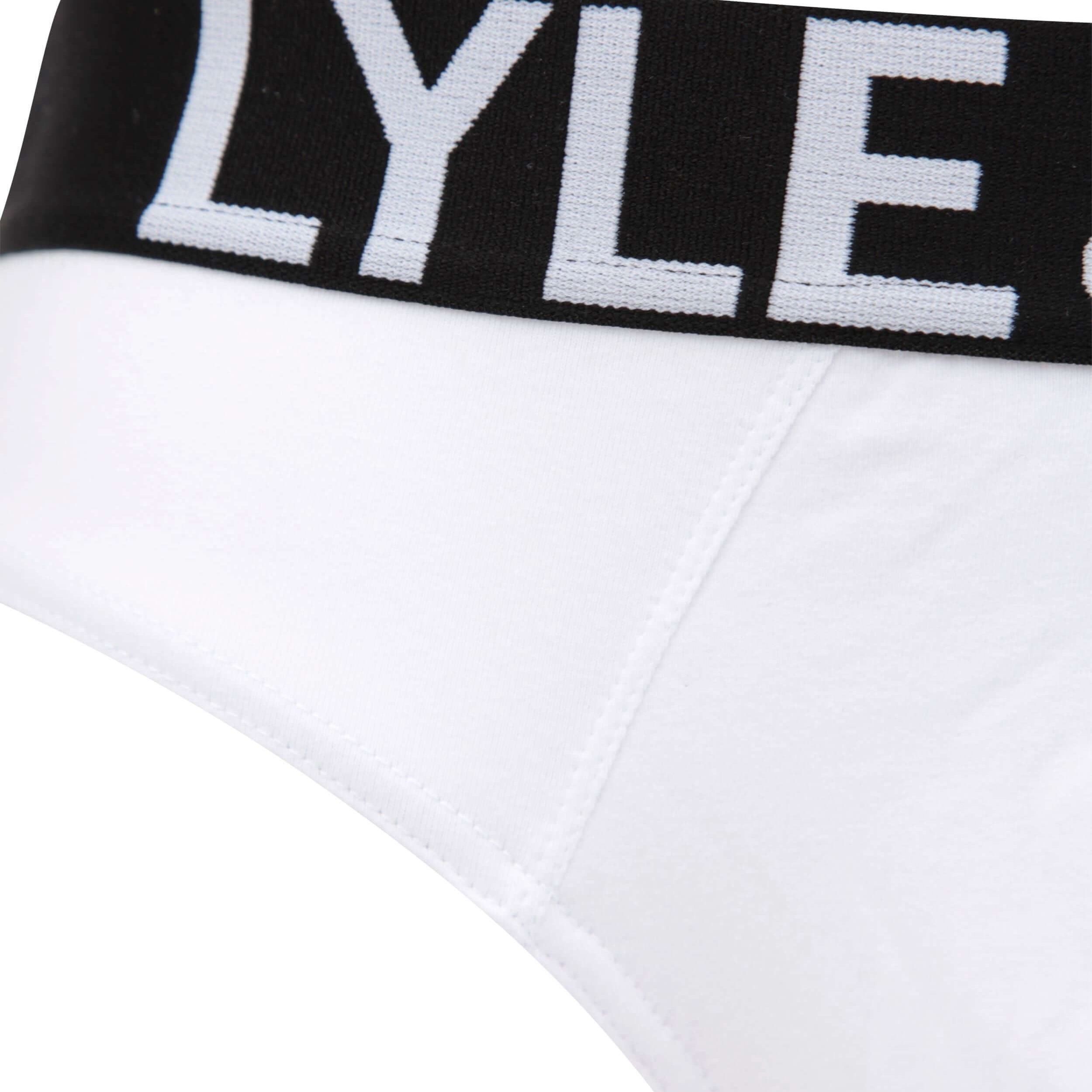 Lyle & Scott 3 Pack Ryder Men's Briefs - Black / Bright White / Grey Marl