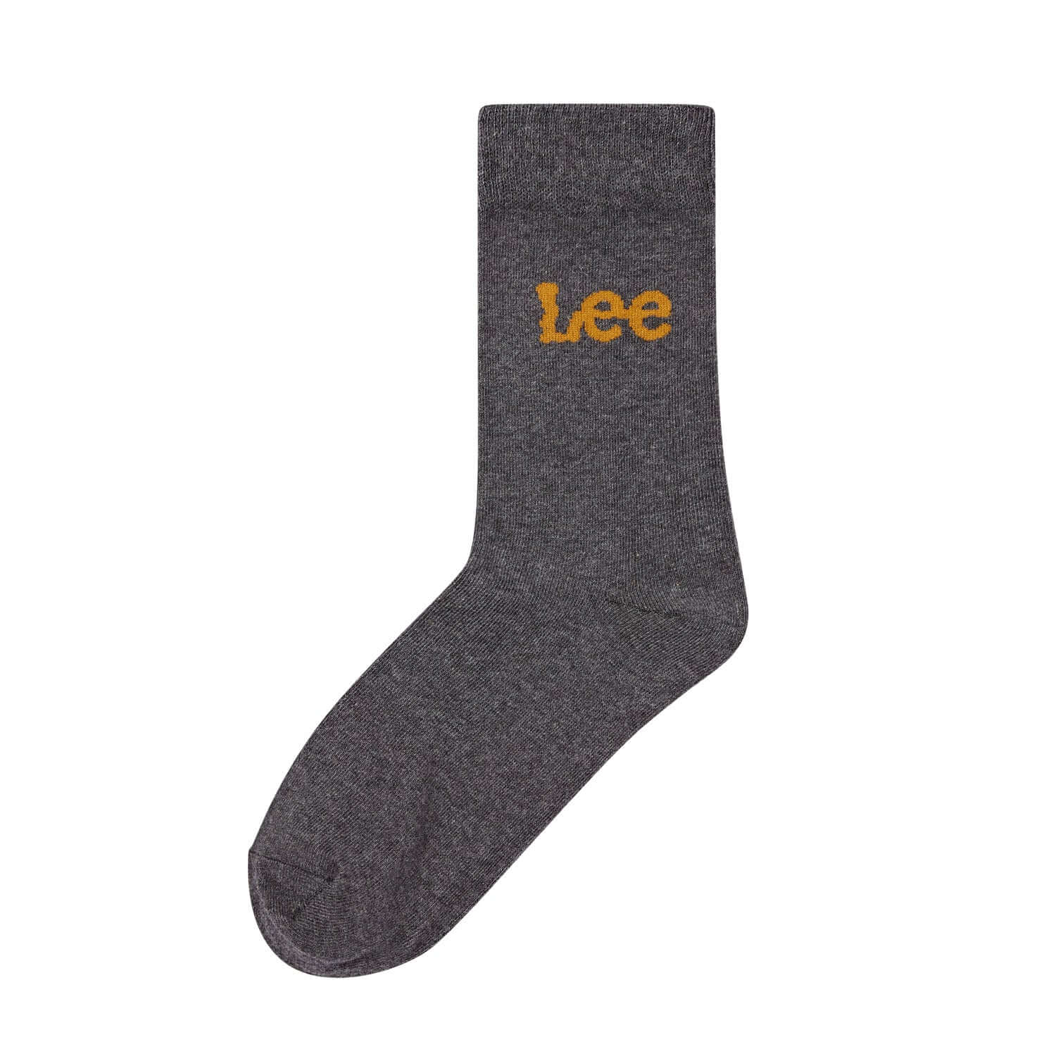 Lee 5 Pack Crew Socks - Blacks/Grey Marl/Navy/Charcoal Marl
