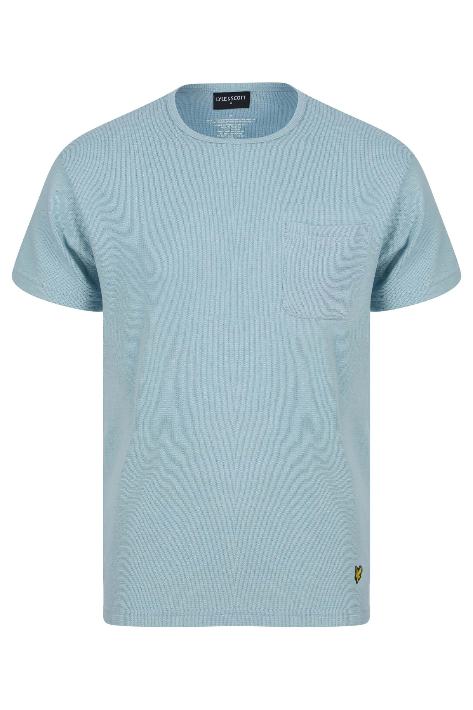 Lyle & Scott Shane Premium T-Shirt and Short Set - Chambray Blue