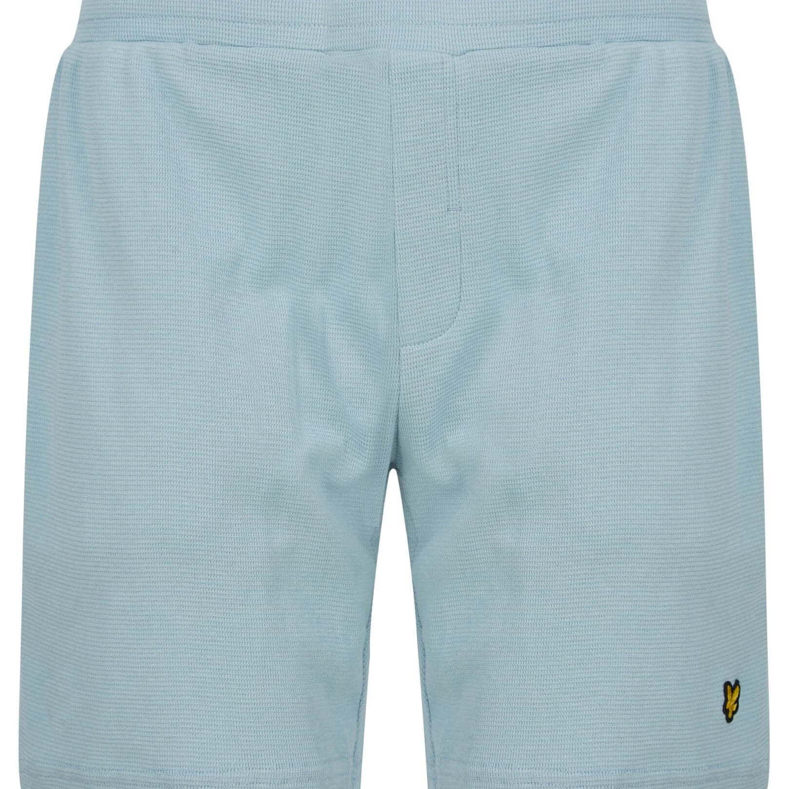 Lyle & Scott Shane Premium T-Shirt and Short Set - Chambray Blue