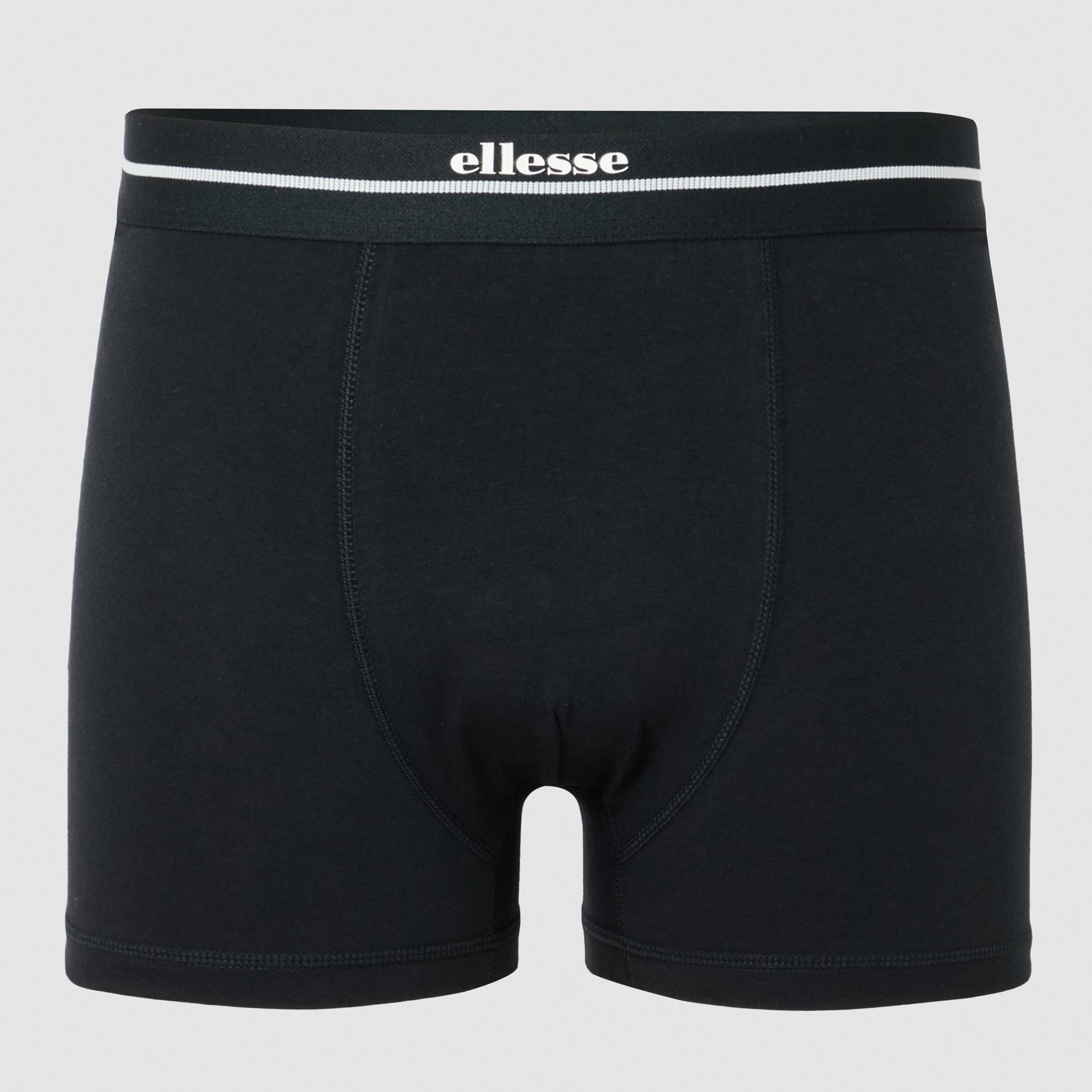 Ellesse Ambria Trunks 3 Pack | Premium Cotton Stretch Underwear
