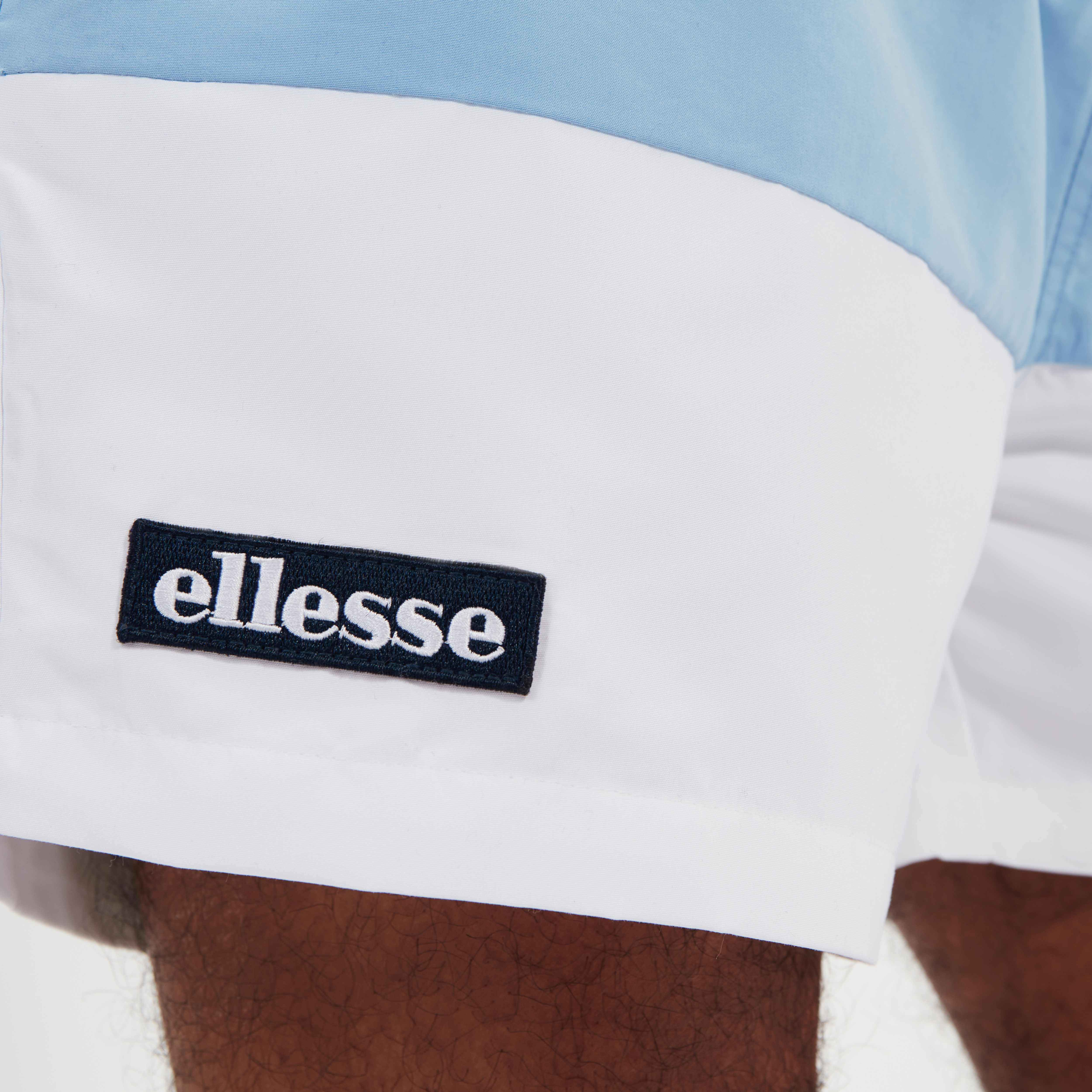 Ellesse Cielo Swim Shorts - Dark Blue/Light Blue/White