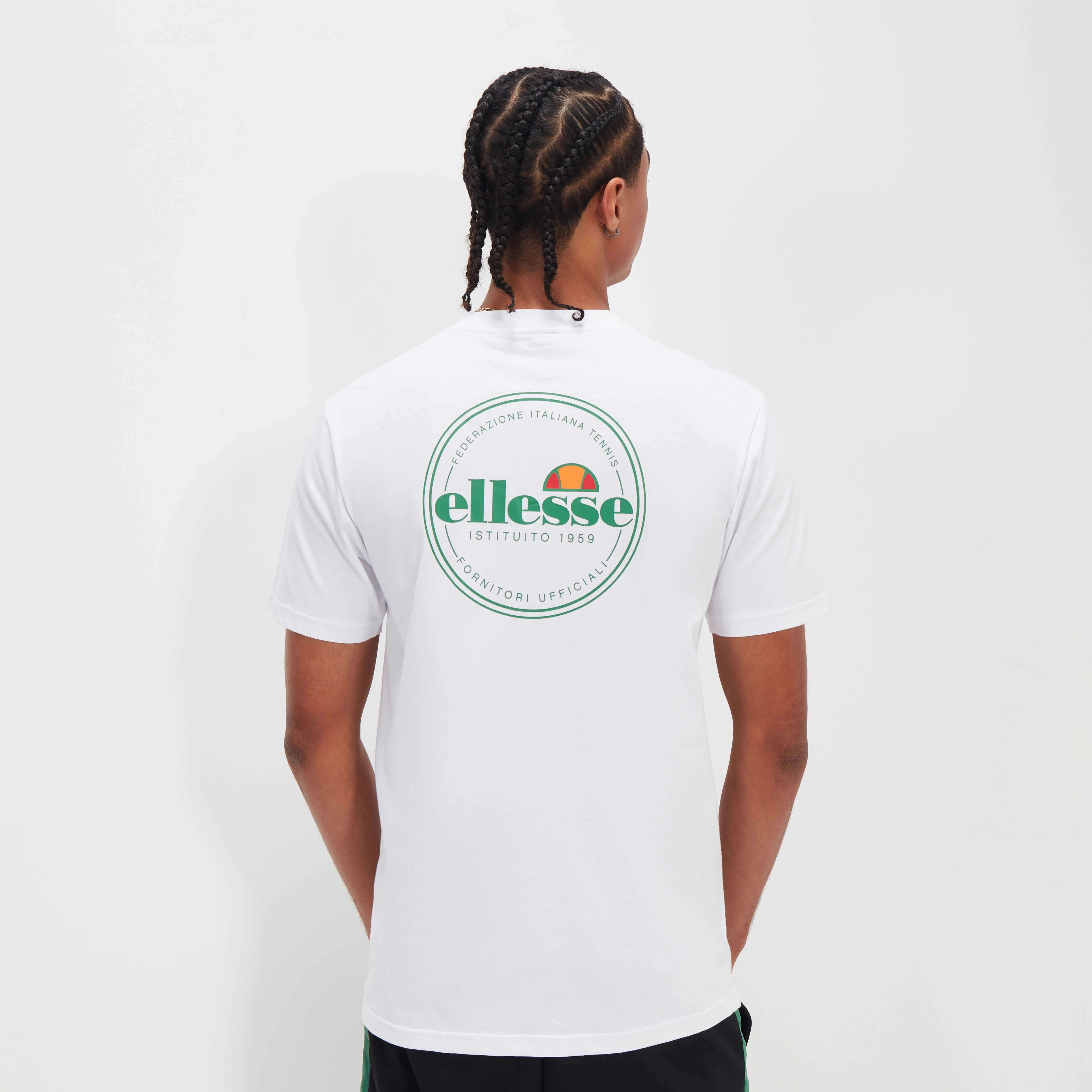 Ellesse Men's Liammo Tee - White T-Shirt