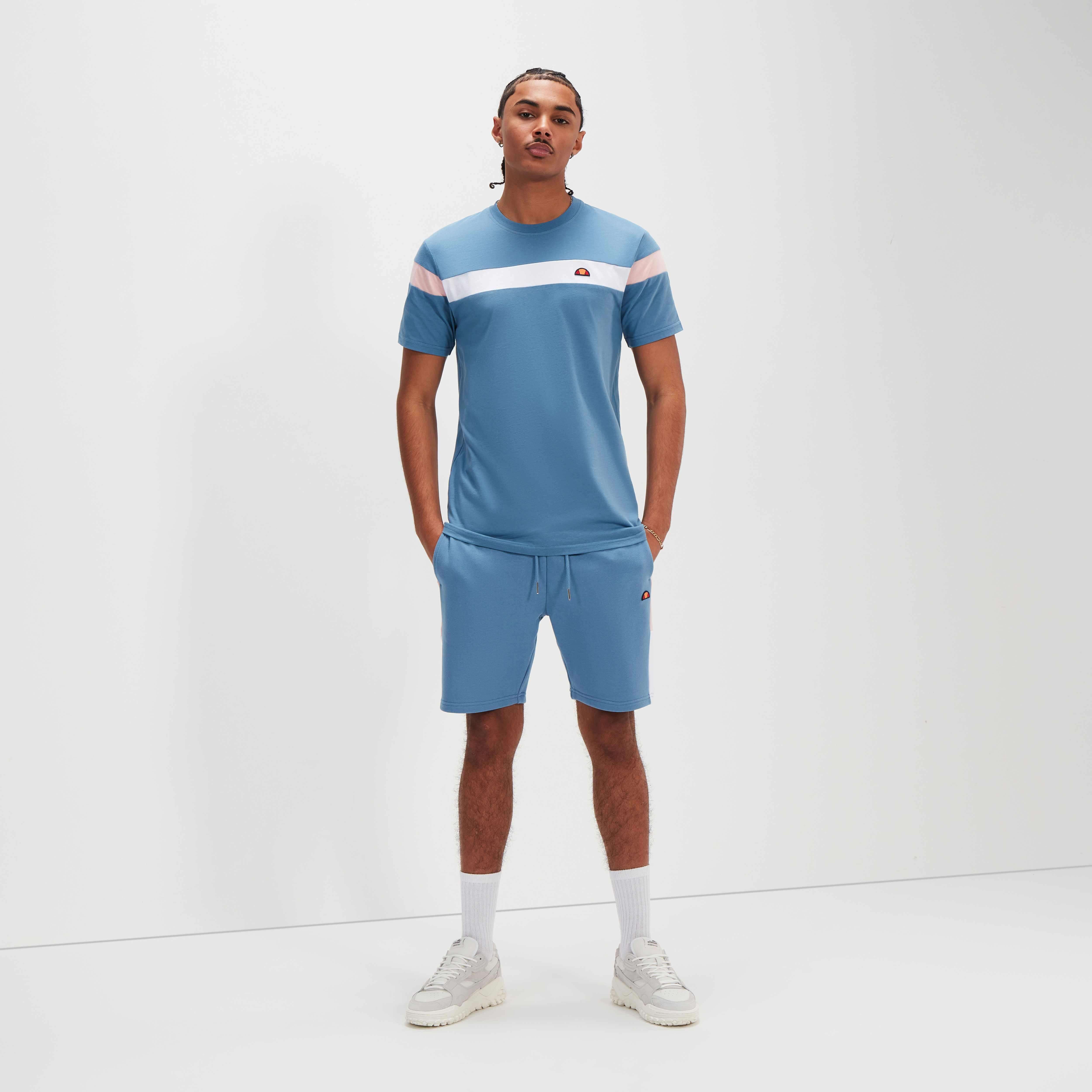 Ellesse Men's Caserio Cotton T-Shirt - Dark Blue