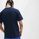 Ellesse Driletto 90s Stripe Tee - Navy T-Shirt