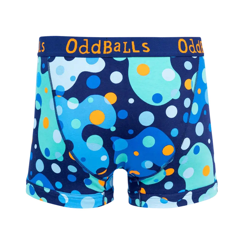 Oddballs Space Balls Mens Boxer Shorts - Cotton Stretch Trunks