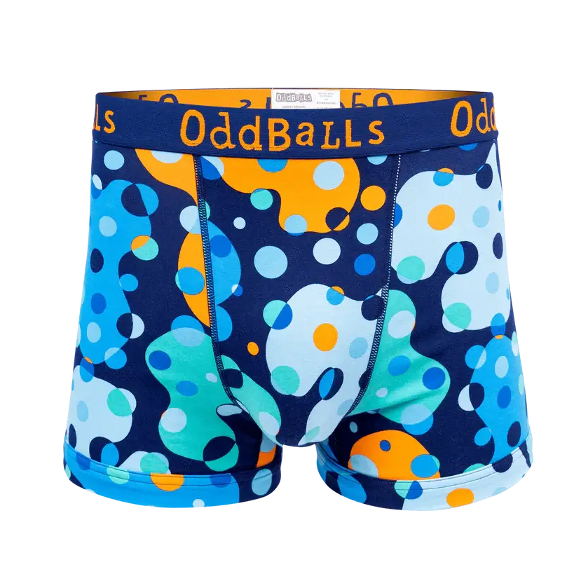 Oddballs Space Balls Mens Boxer Shorts - Cotton Stretch Trunks
