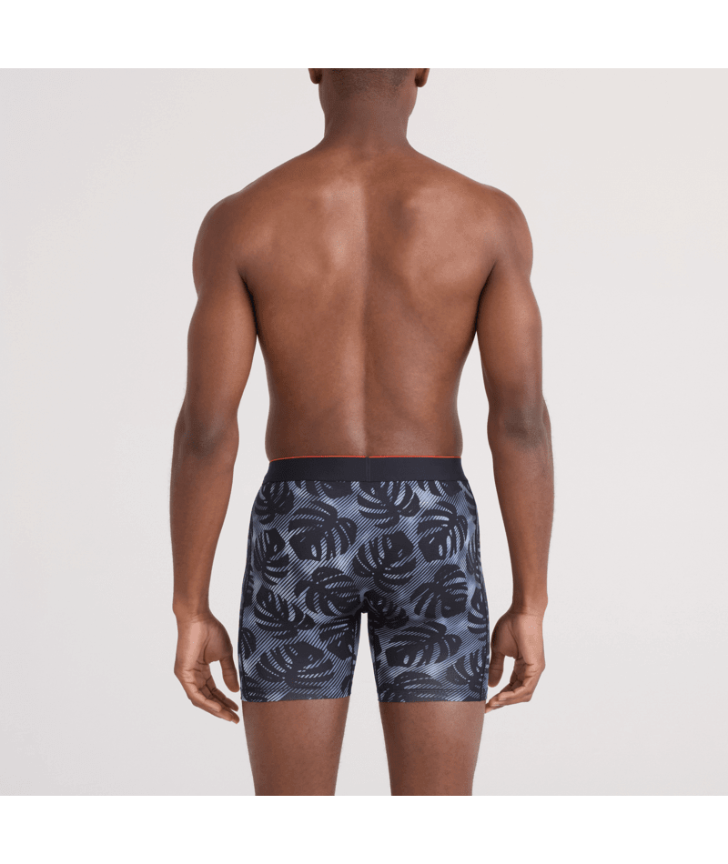 Saxx Multi-Sport Performance Mesh Boxer Brief 6" - Rem, Tropic Black