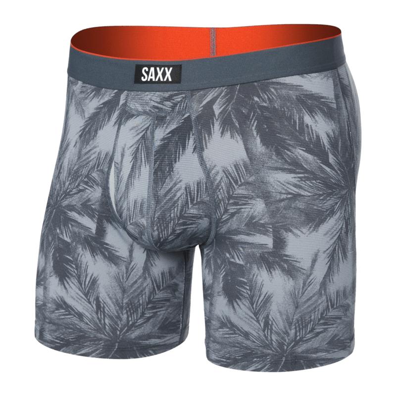Saxx Multi-Sport Performance Mesh Boxer Brief 6" - Vacation Vibes-Turbulence