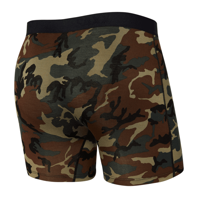 Saxx Vibe Supersoft 1 Pack Boxer Briefs - Woodland Camo