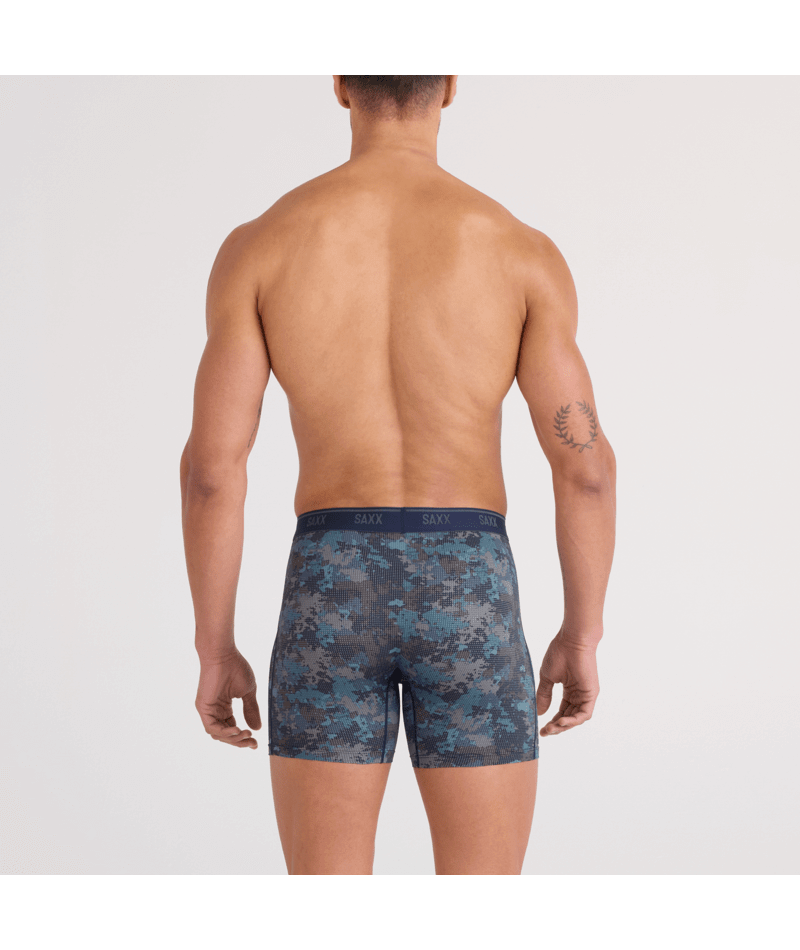 SAXX Quest Boxer Brief Fly 2 Pack – Matrix Camo / Black | Quick-Dry with BallPark Pouch®