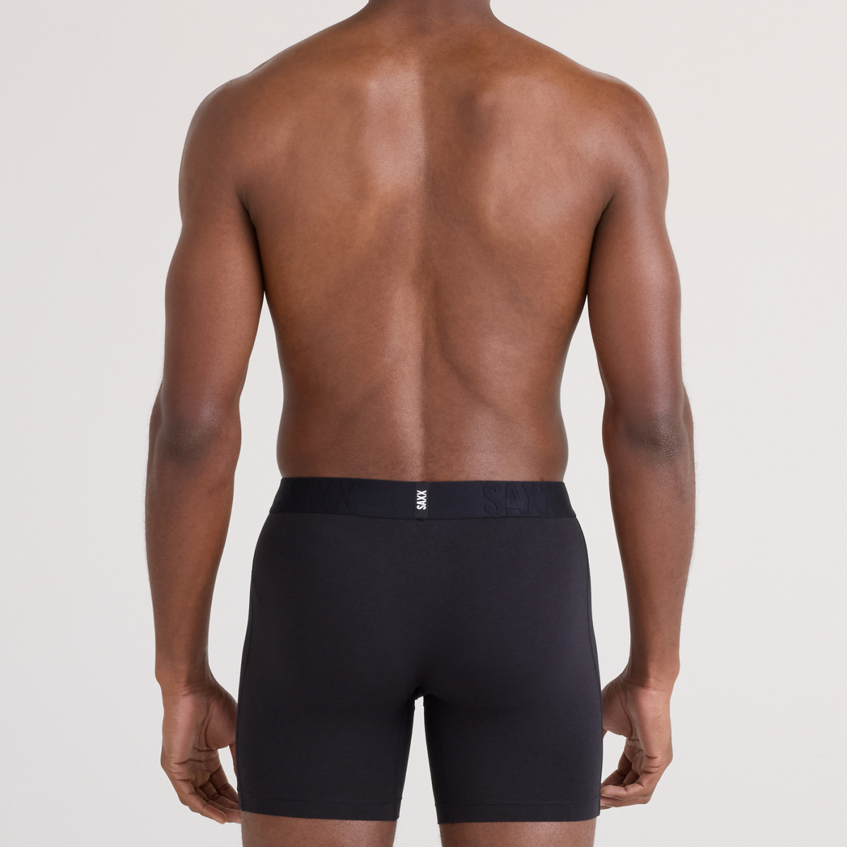 SAXX DropTemp™ Cooling Cotton Boxer Brief Fly 3-Pack – Black - image 4