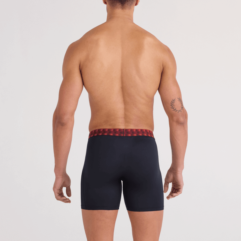 SAXX Multi-Sport Performance Mesh Boxer Briefs 3-Pack – Red/Mint/Blue Jagged WB