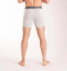 Crossfly IKON X Supersoft Modal Boxer Briefs - Silver/Charcoal