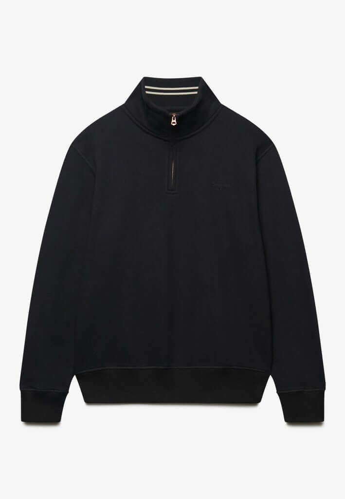 Superdry Essential Serif Logo Half Zip Sweatshirt