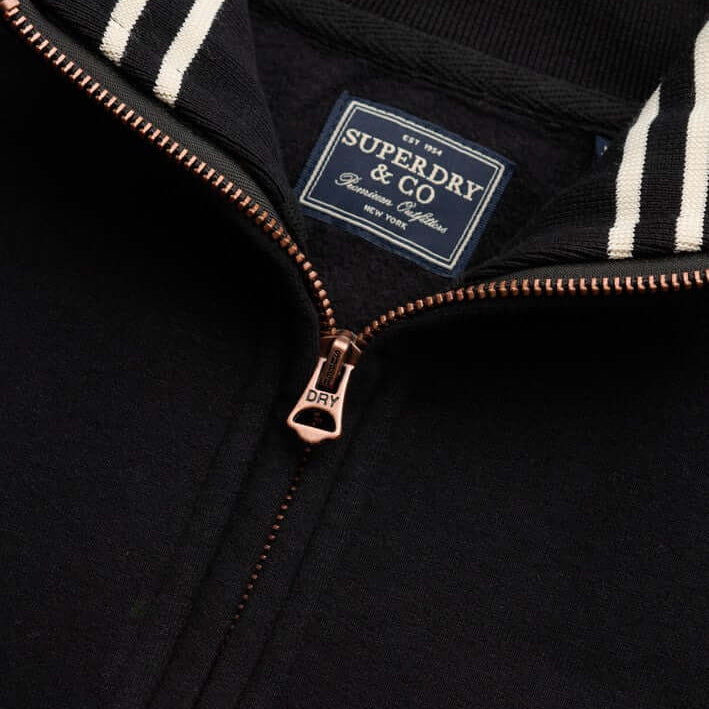 Superdry Essential Serif Logo Half Zip Sweatshirt