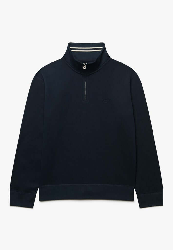 Superdry Essential Serif Logo Half Zip Sweatshirt