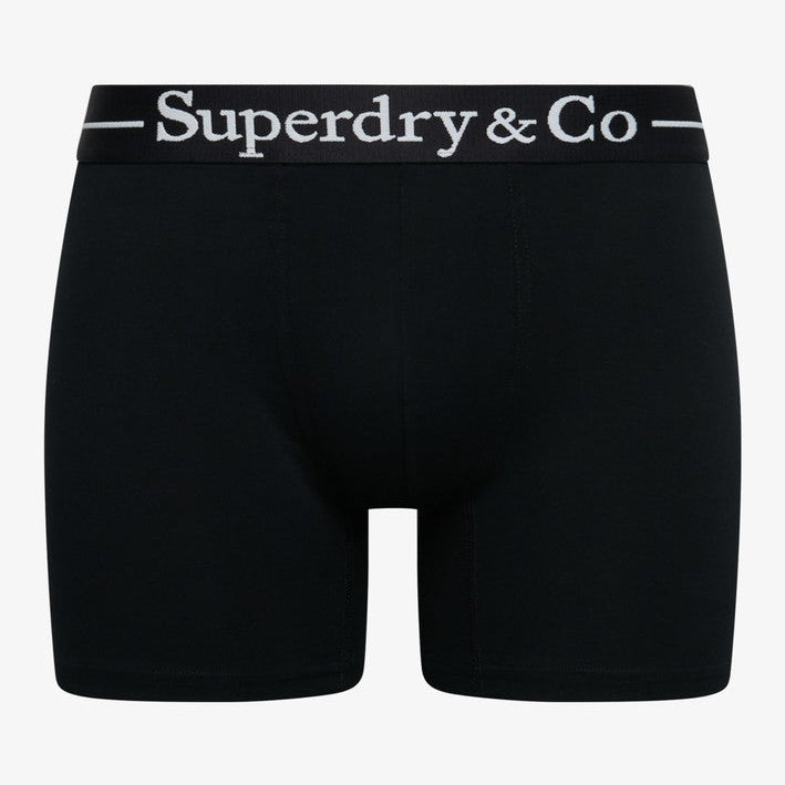 Superdry & Co Boxer Briefs Black front product view