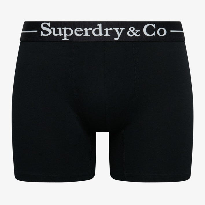 Superdry & Co Boxer Briefs Black flat front