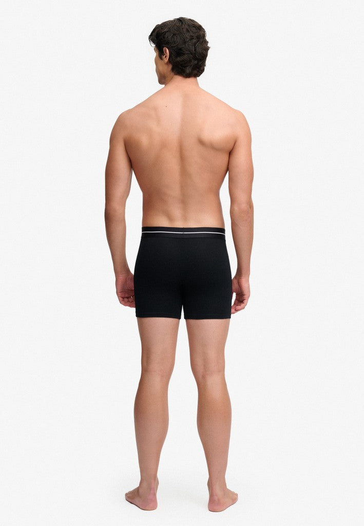 Superdry & Co Boxer Briefs Black model front