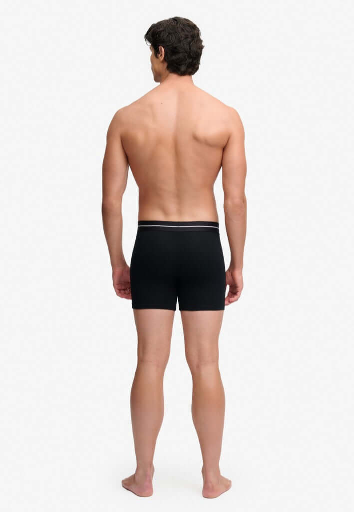 Superdry & Co Boxer Briefs Black model front
