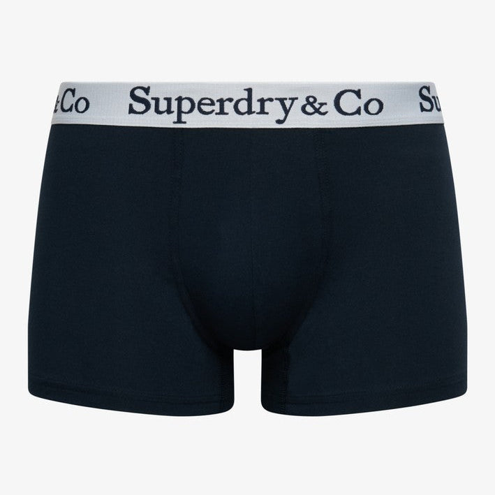 Superdry & Co 3-Pack Trunks Navy/Navy/Navy
