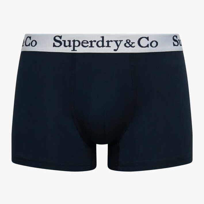 Superdry & Co 3-Pack Trunks Navy/Navy/Navy