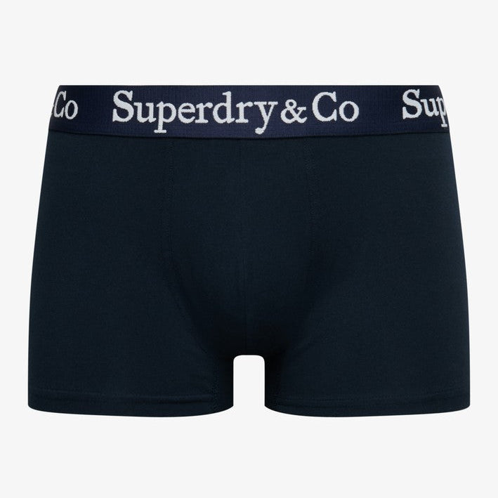 Superdry & Co 3-Pack Trunks Navy/Navy/Navy