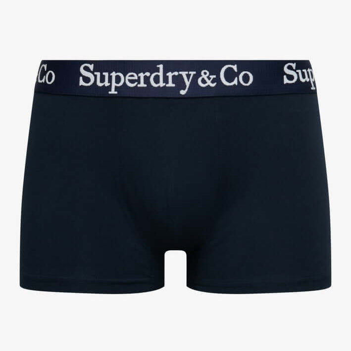 Superdry & Co 3-Pack Trunks Navy/Navy/Navy