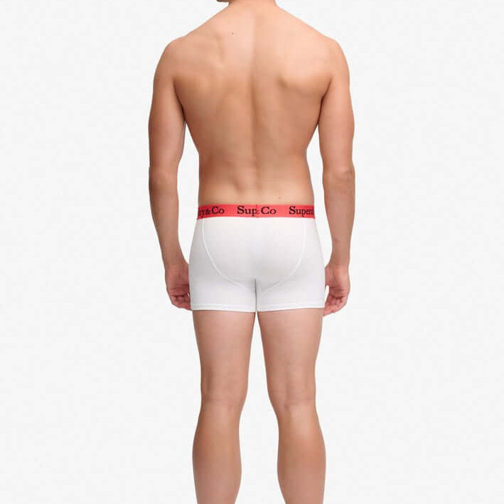 Superdry & Co 3-Pack Trunks Black/Charcoal/Optic