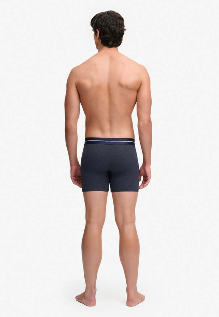 Superdry & Co Seasonal Boxer Briefs Navy Marl/Indigo Marl/Blue Grit