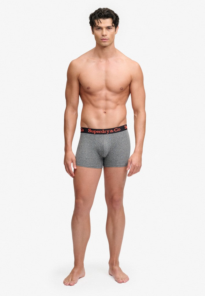 Superdry & Co Trunks Grey Grit flat front