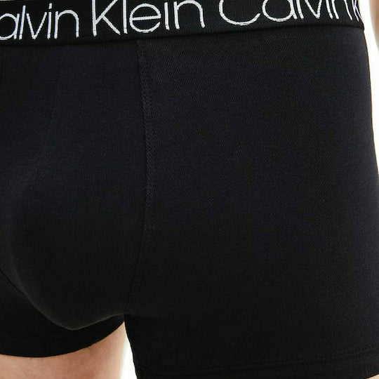 Calvin Klein 3 Pack Trunks- COTTON STRETCH Limited Edition - Black