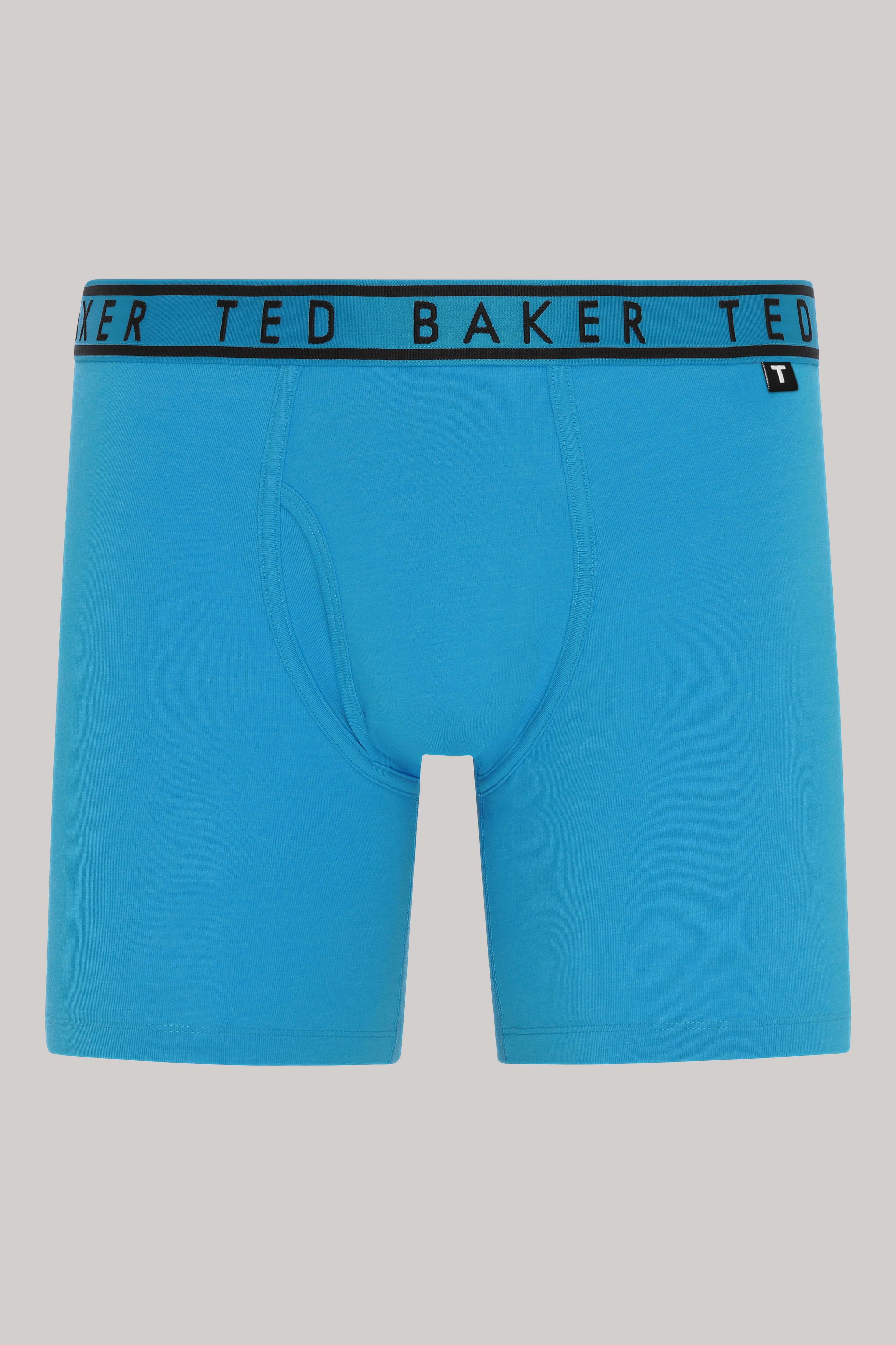 Ted Baker 3 Pack Cotton Stretch Boxer Briefs - Red/Black/Blue